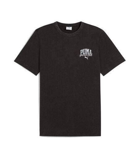 T-Shirt noir femme puma class washed