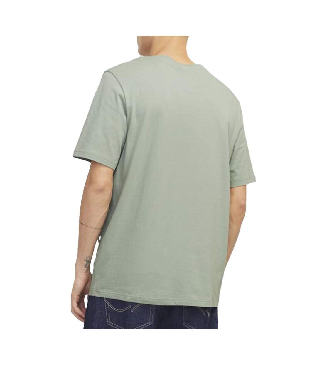 T-shirt Vert Homme Jack & Jones Colton - L-2