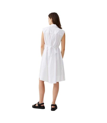 Robe Chemise Sans Manches Rhodes Femme Blanc French Connection