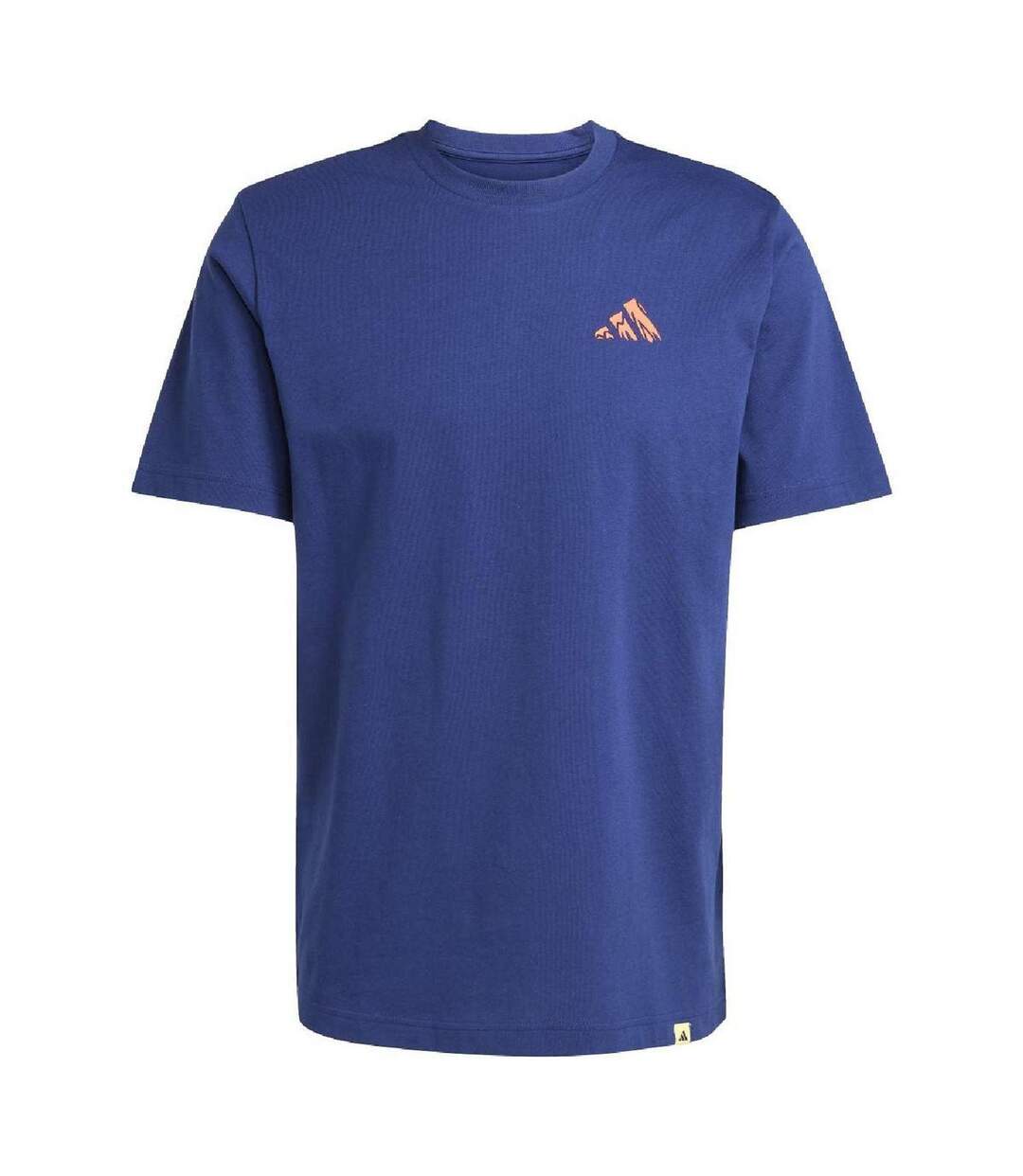 Mens Doodle Hiking T-shirt Dark Blue Adidas-2
