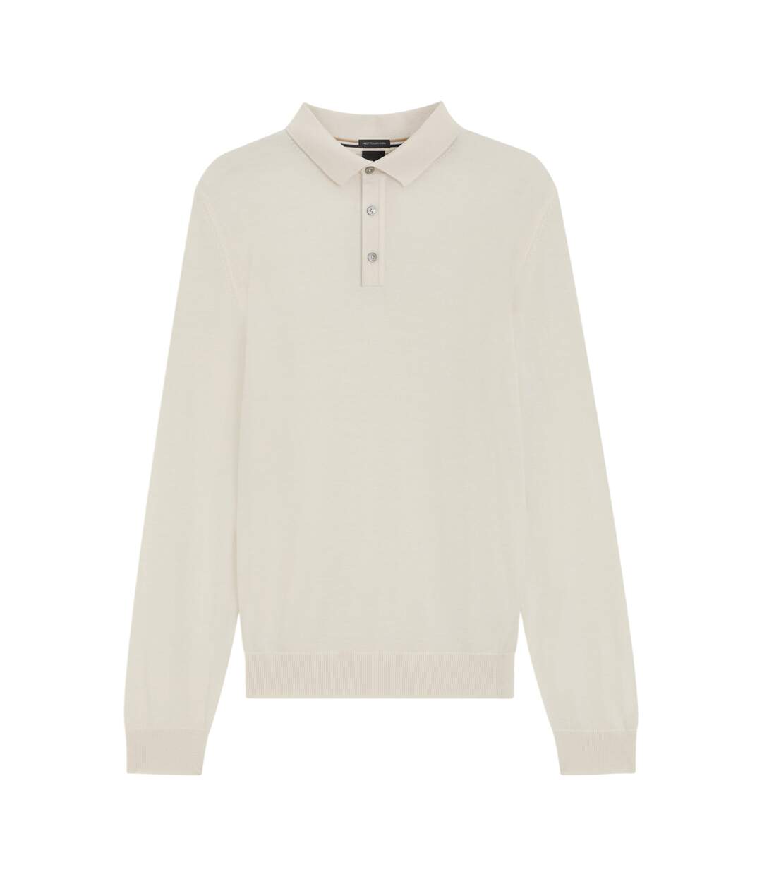 Polo Manches Longues Lanciomne Homme Blanc Boss-3