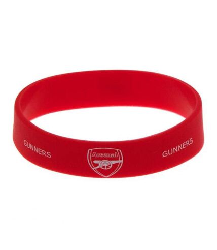 Arsenal FC Official Silicone Wristband (Red) (One Size) - UTTA1274