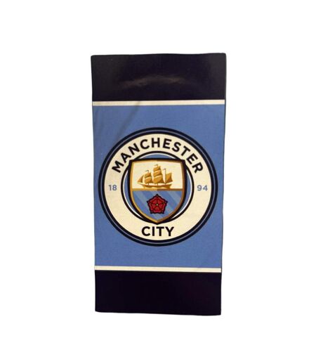 Manchester city serviette bleu/marine mixte sport zone 140x70cm