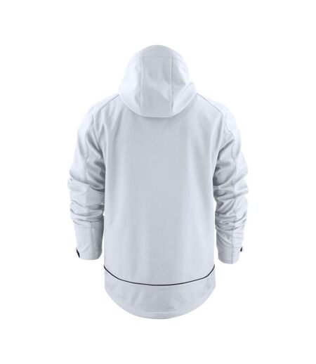 Veste Softshell Karting Homme Blanc Printer