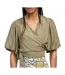 Blouse kaki femme an'ge koma-1