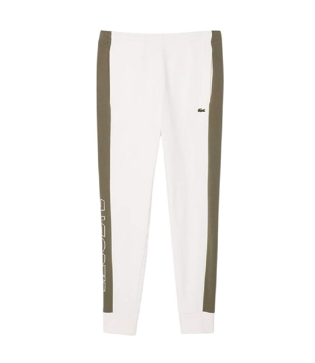 Pantalon De Jogging Motif/style Blocs De Couleurs Homme Crème Lacoste-2