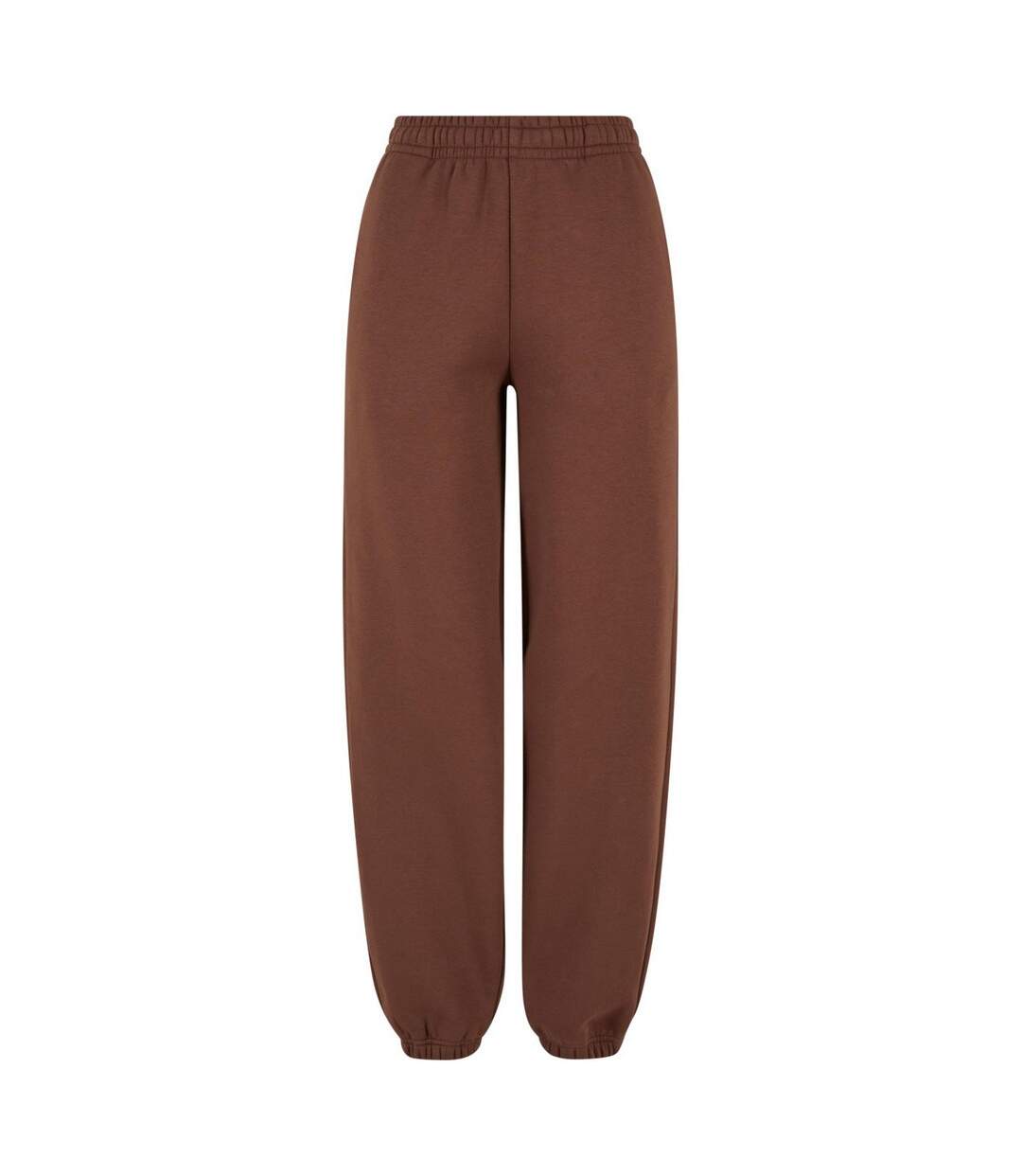 Bas De Jogging Duveteux Pour Femmes/femmes Brun Chocolat Build Your Brand-1