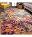 Tapis art abstrait - PF DESI Couleurs vives