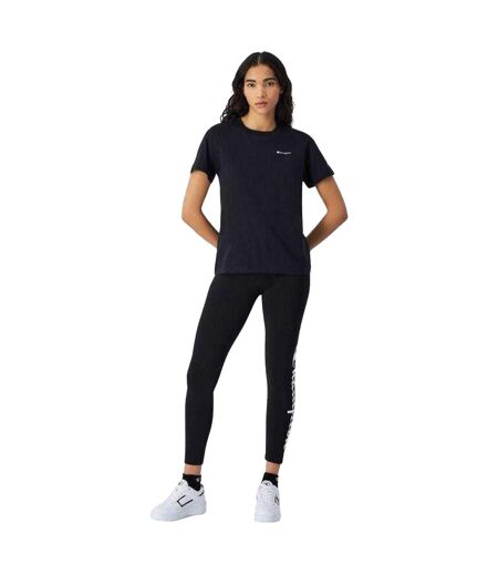 T-shirt Motif/style Logo Femme Noir Champion