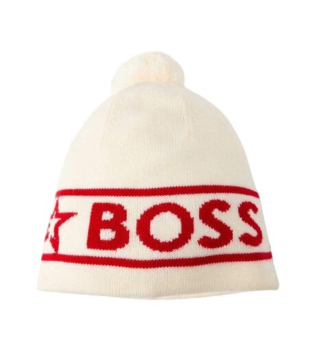 Bonnet Adulte Blanc Boss