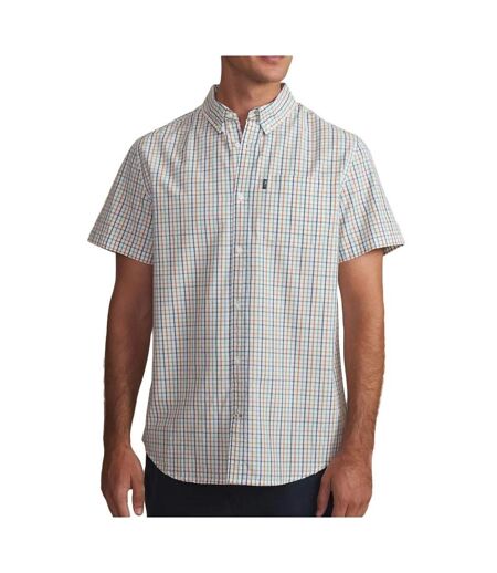 Chemise blanc/vert homme tbs timmycha