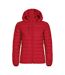 Doudoune Hudson Femme Rouge Clique-1