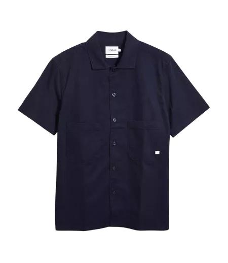 Chemise Rodney Homme Bleu Marine Farah