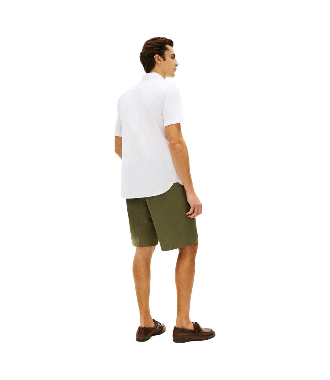 Chemise Manches Courtes Homme Blanc Tommy Hilfiger-3