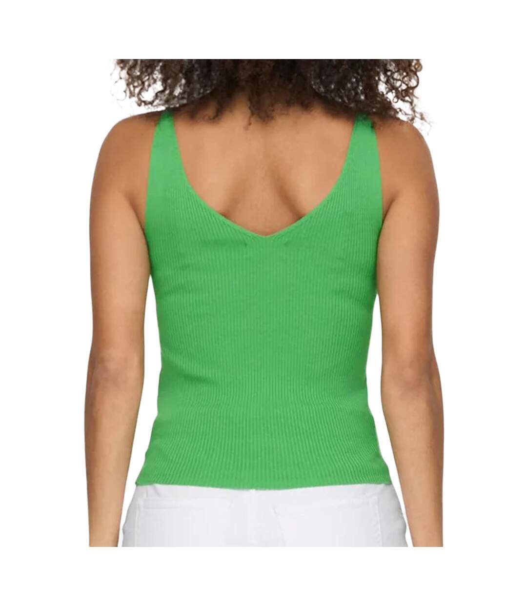 Débardeur en Maille Vert Femme JDY Nanna-2