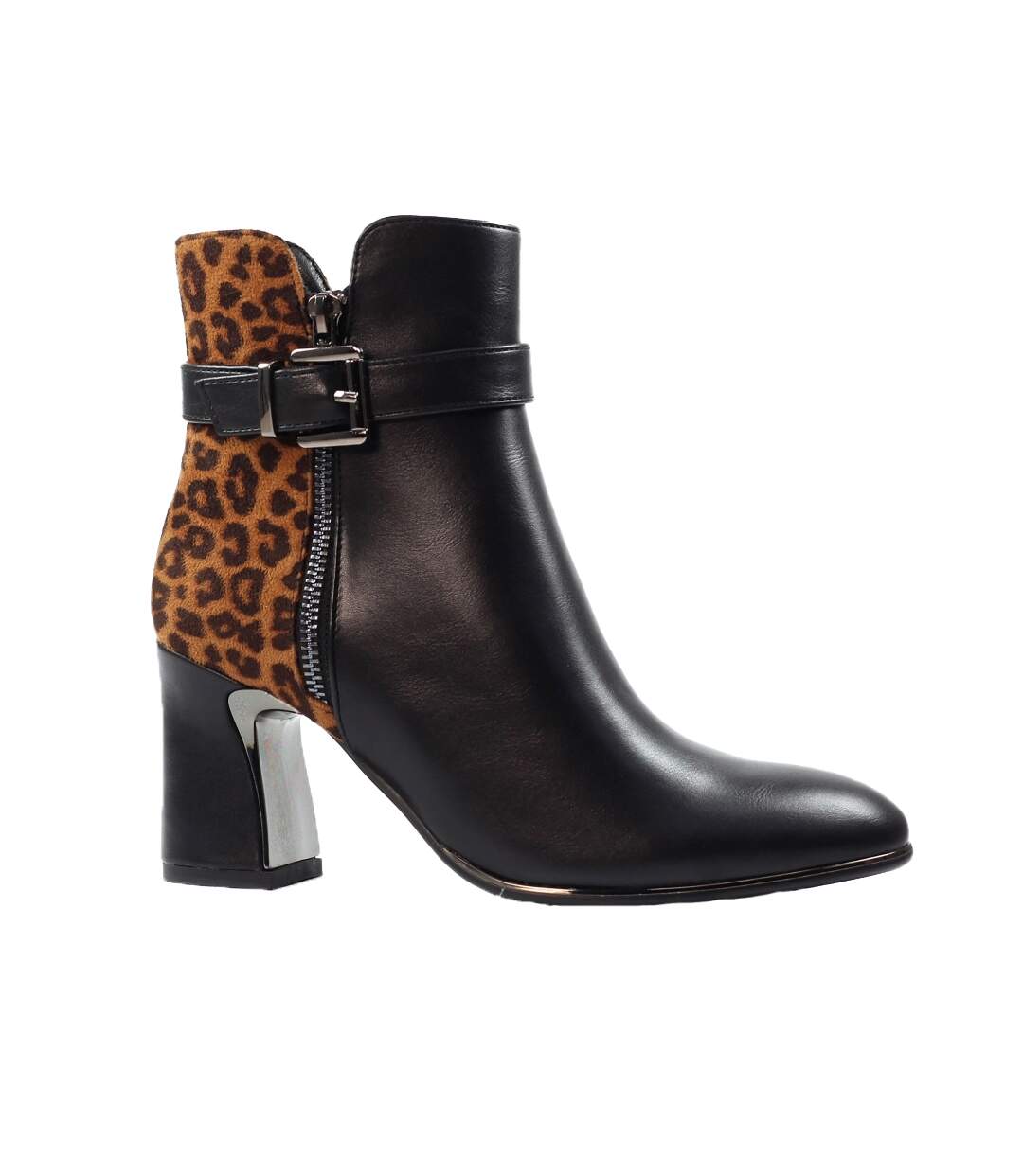 Bottines Shaw Femme Noir Lunar-1