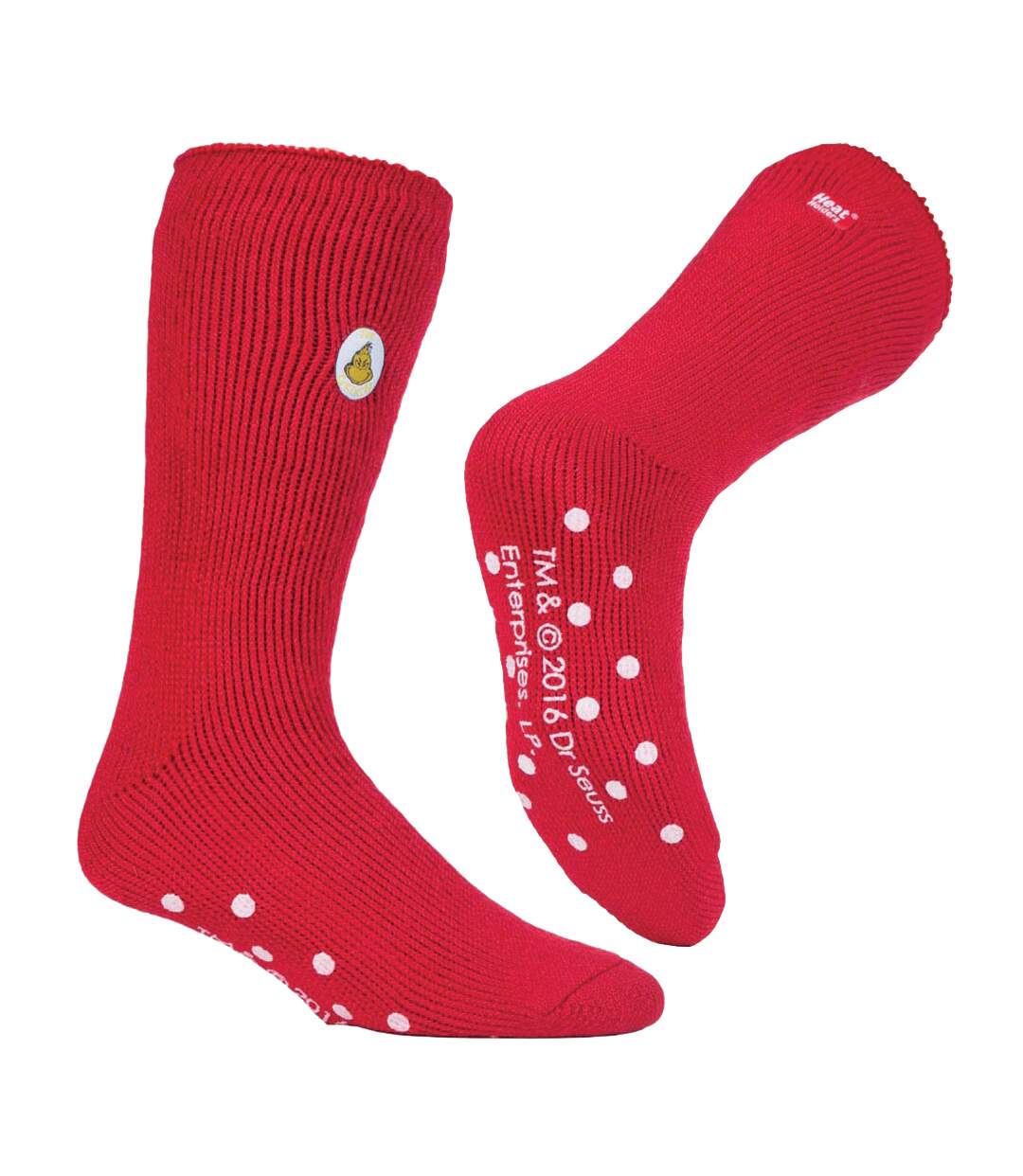 Chaussettes de Noël Le Grinch Homme Antidérapantes-1