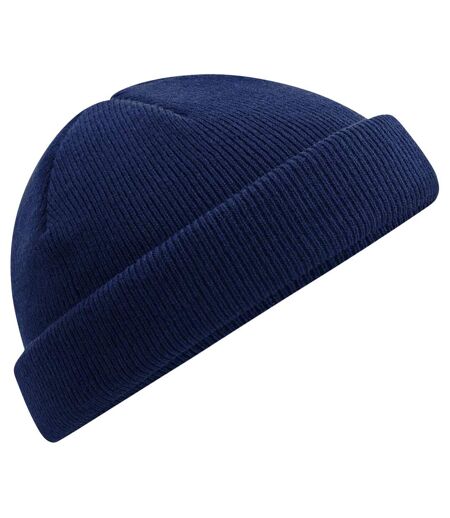 Fisherman Mini Recycled Beanie Bleu Marine Beechfield