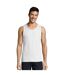 Débardeur Sporty Homme Blanc SOLS-2