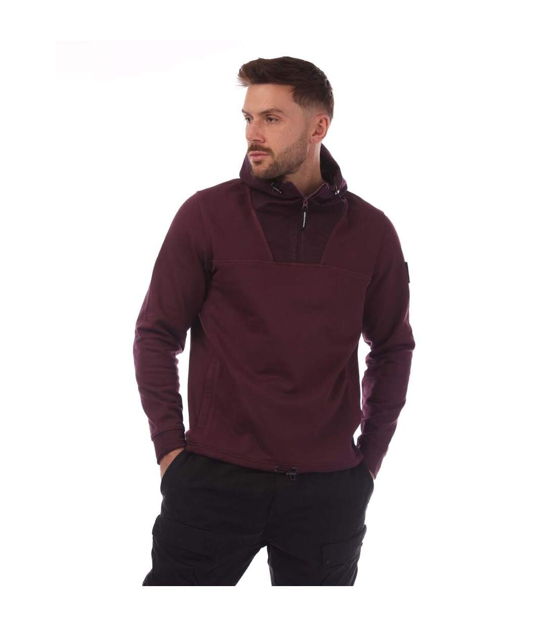 Sweat À Capuche Hamilton Homme Rose Baie Weekend Offender-1