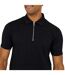 Polo Manches Courtes Homme Noir Vif Brave Soul-4