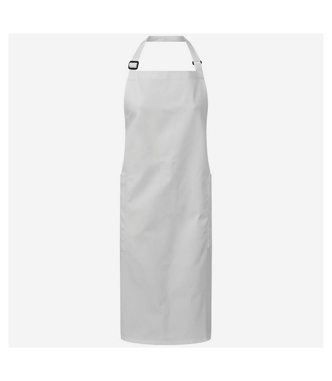 Organic fairtrade certified recycled full apron one size white Premier-1