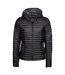 Tee Jays Womens/Ladies Aspen Crossover Jacket (Jet Black/Black Melange) - UTBC3930