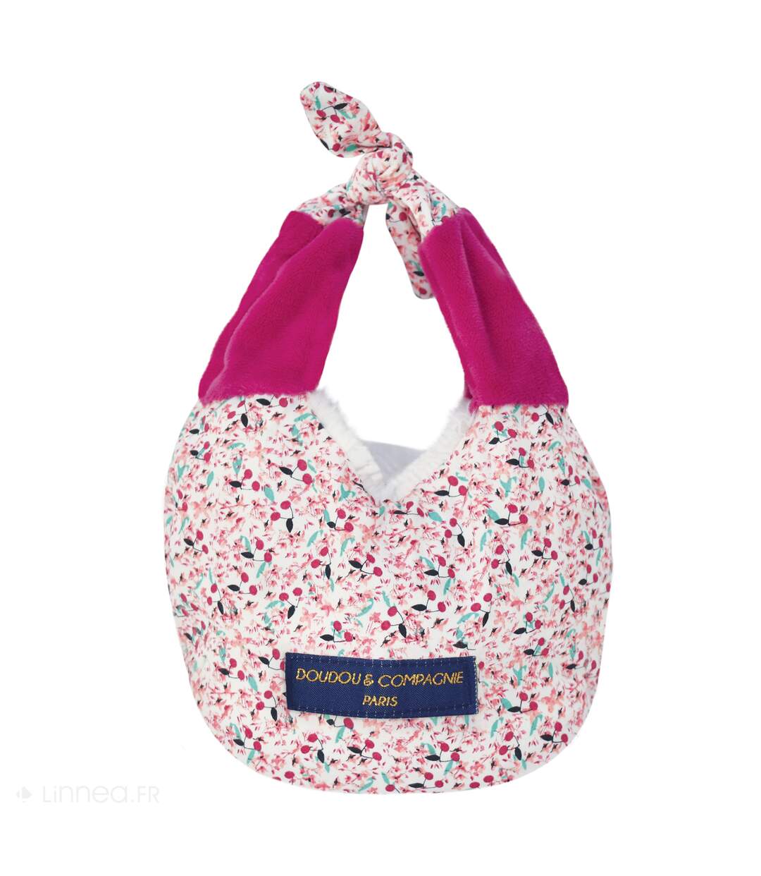 Doudou amusette polyester collection LES PETITS FUTÉS Lapin-2