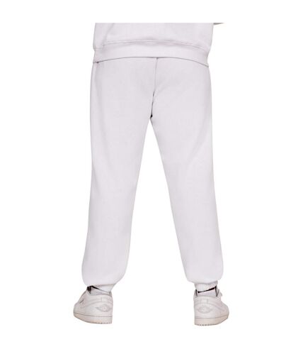 Casual Classics Mens Blended Core Ringspun Cotton Oversized Sweatpants (White)
