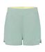 Womens/ladies Off Trail Shorts Glacier Green Wax Yellow Dare 2B-2