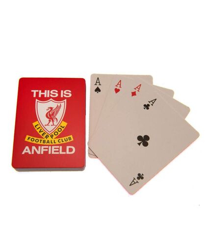 Liverpool FC - Cartes THIS IS ANFIELD (Rouge) (Taille unique) - UTTA5400