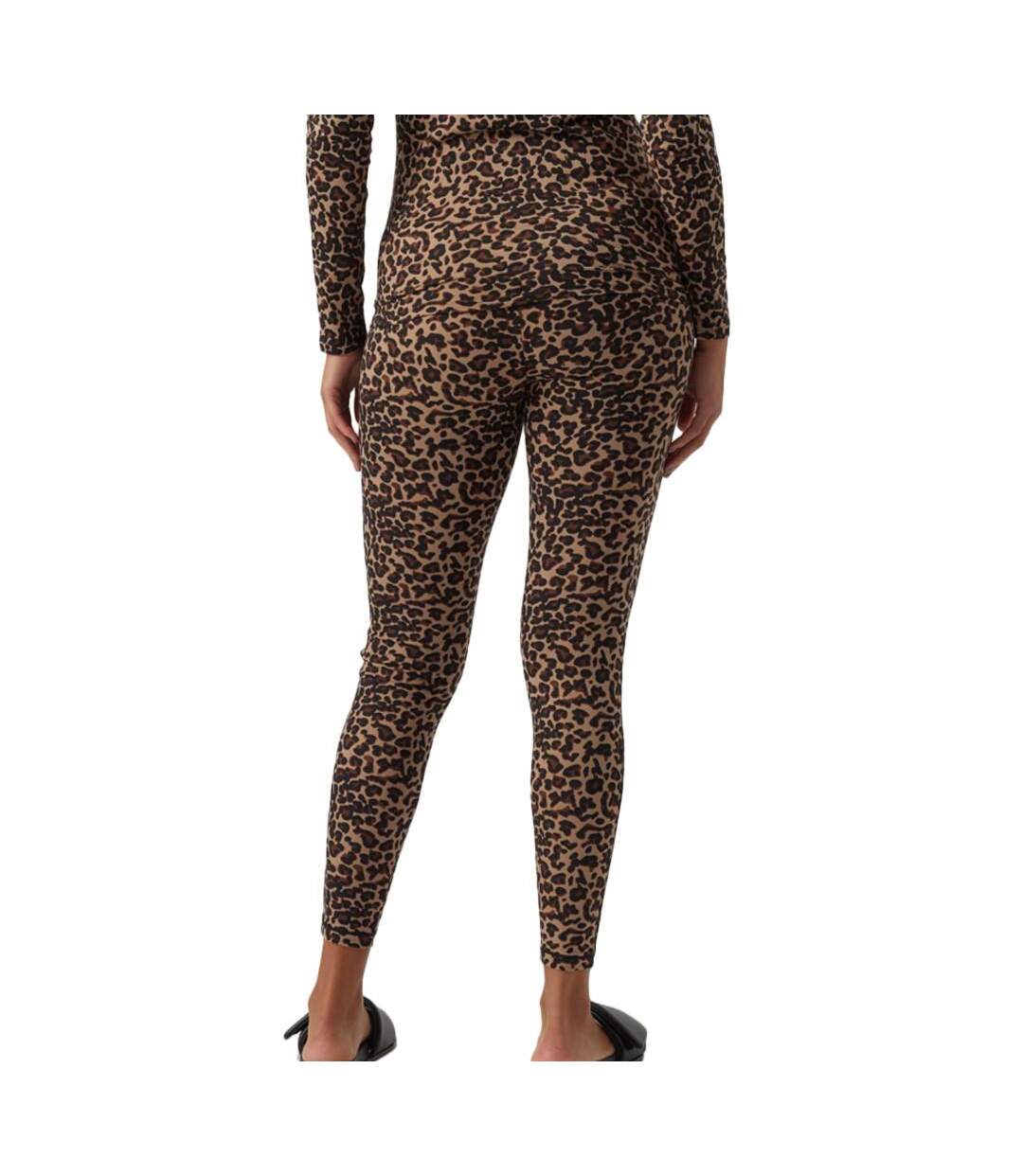 Legging de Grossesse Léopard Femme Vero Moda Marternity Mina - L-2