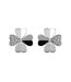 Boucles d'oreilles Clover Petal, Cristal d'Autriche