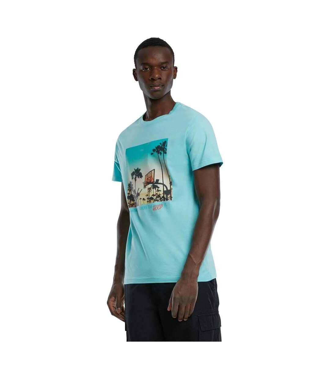 Bleu Béryl Mister Tee-1