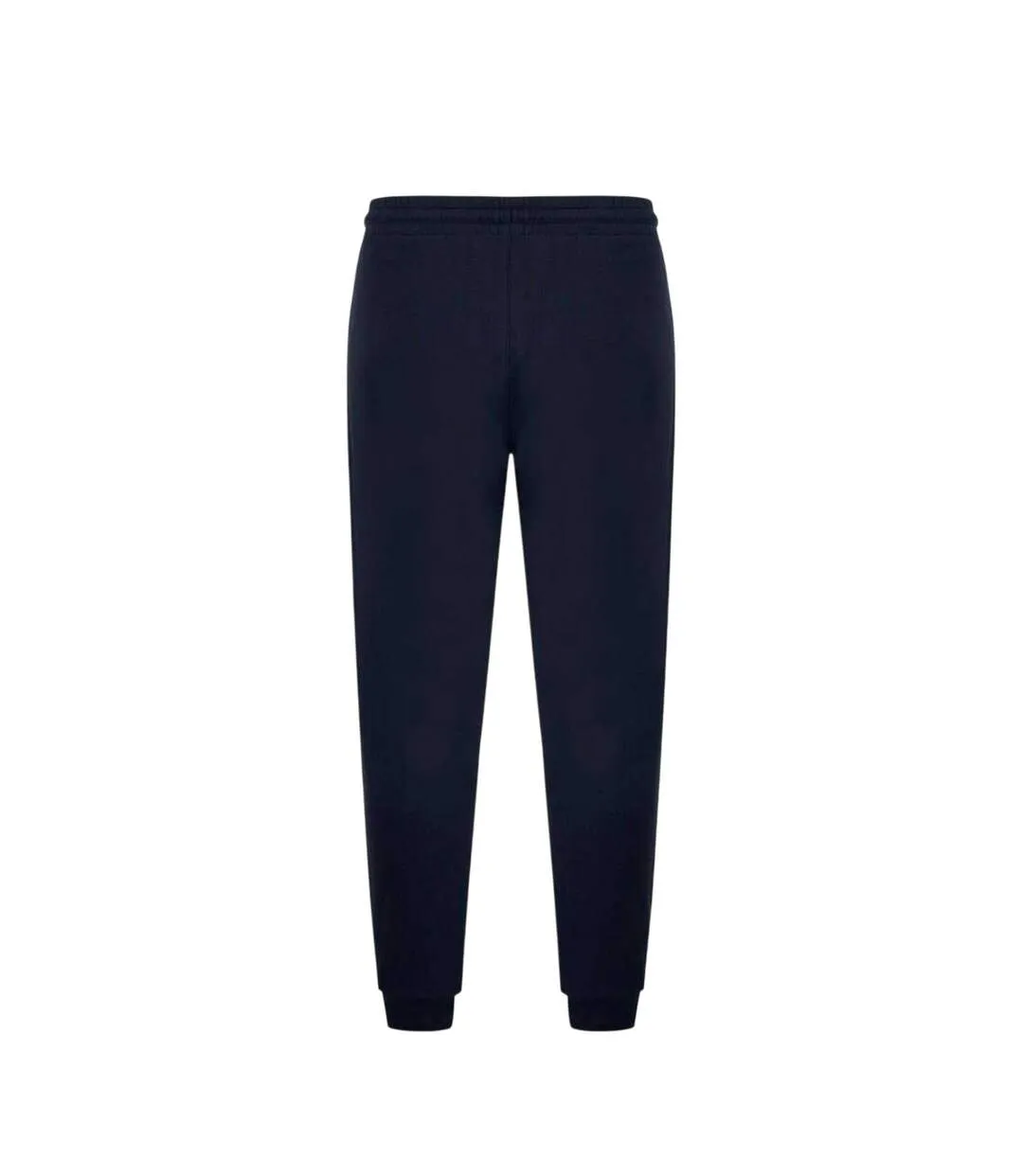 Mens Logo Ribbed Cuff Slim Joggers Black Lonsdale-2