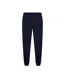 Mens Logo Ribbed Cuff Slim Joggers Black Lonsdale-2