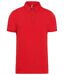 Polo jersey manches courtes - Homme - K262 - rouge