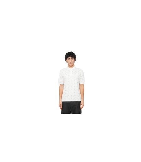 Polo Manches Courtes Motif/style Logo Homme Blanc Armani Exchange