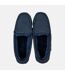 Ladies Evie Navy Sheepskin Slipper Moccasin-3