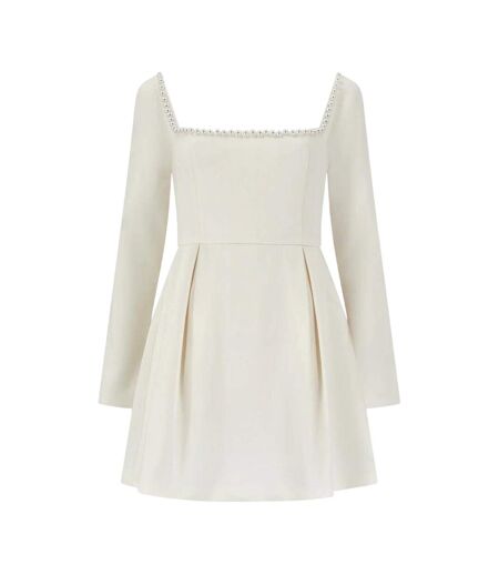 Robe Courte Motif/style Perle The Ultimate Femme Blanc Odd Muse