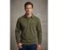 Sweat-shirt Col Polo Homme Ledertys Kaki LY0609-1