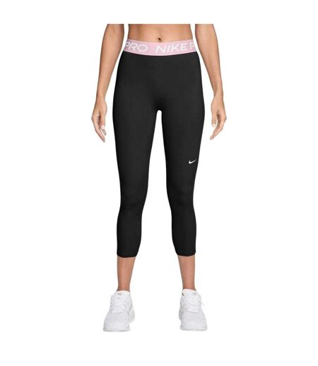 Legging Pro Femme Noir Rose Nike