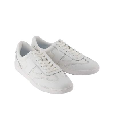 Womens/ladies Collins Trainers White Toms