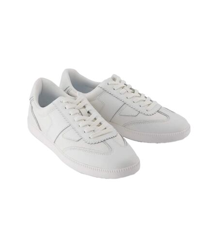 Womens/ladies Collins Trainers White Toms