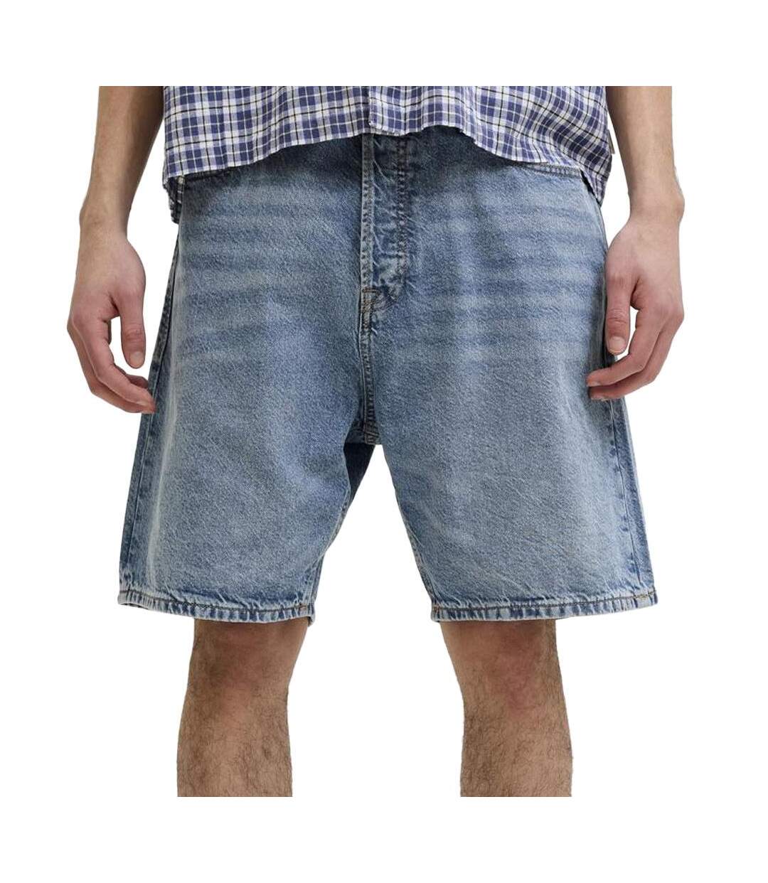 Short bleu moyen homme jack & jones tony-1