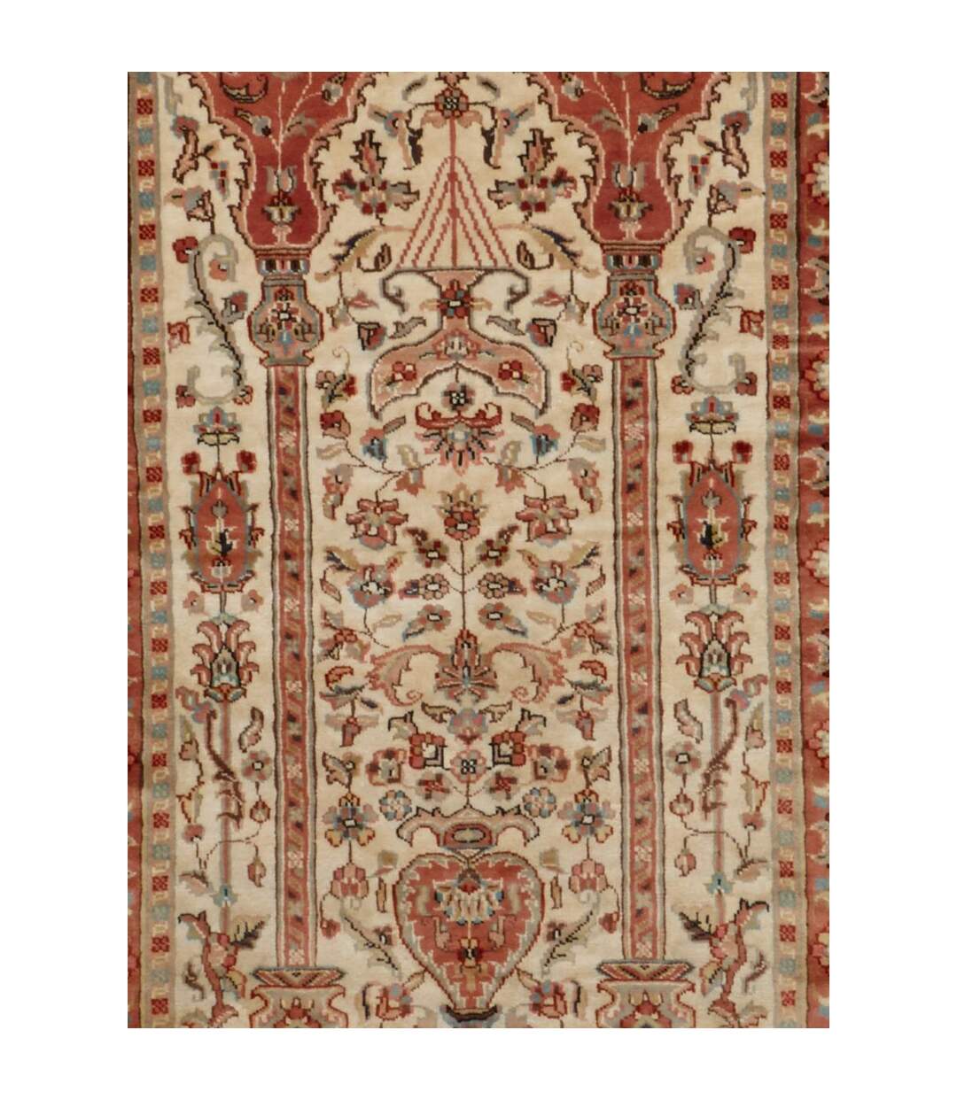 Authentique tapis d'Orient fait main en soie JIHANGIR 42-5