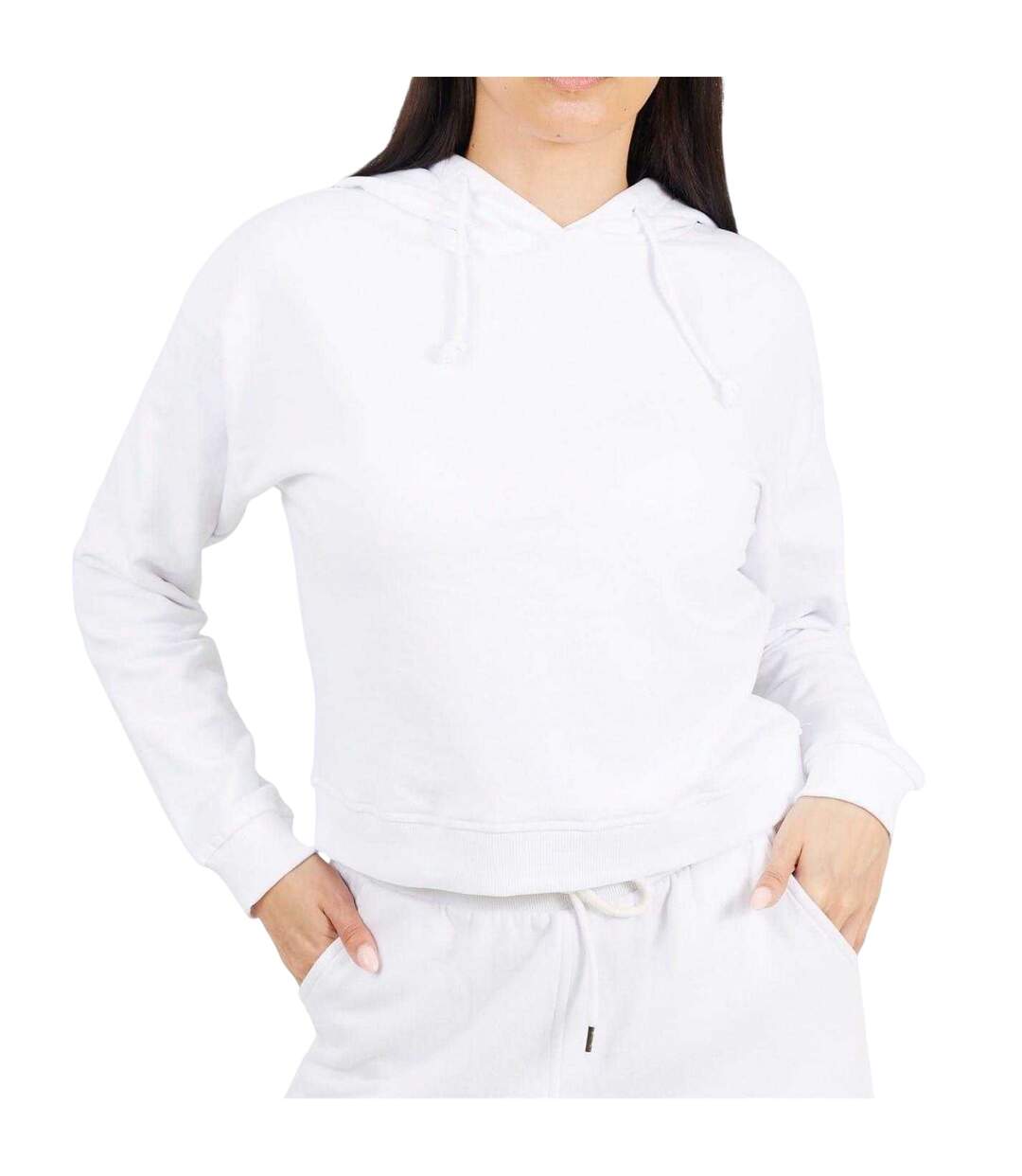 Sweat Court Femme Blanc Brave Soul-2