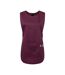 Womens/ladies Essential Pull Over Work Tunic Aubergine Karlowsky-1