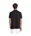 Unisex Adult Pacific Pique Twin Needle Stitch Polo Shirt Black SOLS-2