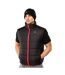 Mens padded windproof gilet black Lee Cooper